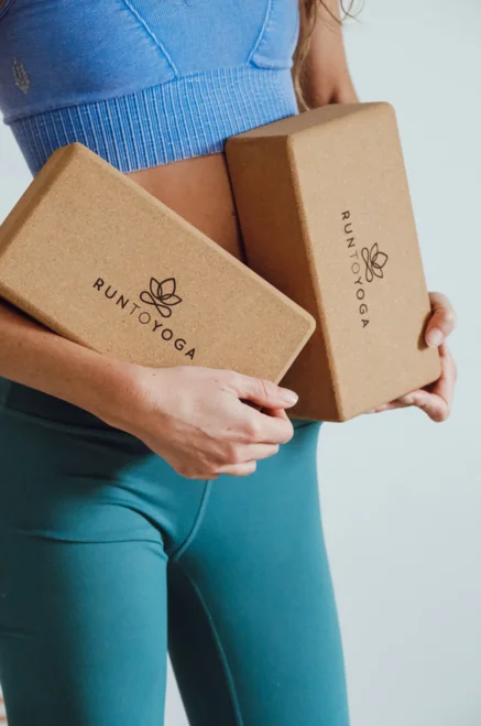 Kleiner Yoga-Block - Kork - Paar